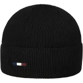 Bugatti Strickmütze Herren Wolle schwarz, ONE SIZE 812357-0003-09999
