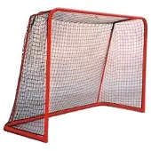 Master Schwarzes Tornetz für Unihockeytore 120 x 90 cm, UV-stabiles PP-Netz, Maschenweite 45x45mm