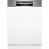 Bosch Serie 4 SMI4HBS02D, Halb integriert, Standardgröße (60 cm), Edelstahl, Weiß, Tasten, 1,75 m