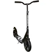 Globber SIX DEGREES Aluminium Scooter mit Luftbereifung und Federung, 300/205 mm, ABEC 7, höhenverstellbar, , schwarz