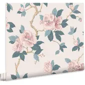 Laura Ashley Vliestapete "MAYA" floral glatt Design Tapeten