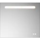 Burgbad Eqio Leuchtspiegel mit LED-Beleuchtung, 1 Sensorschalter, Handyhalter, 800x30x700mm, SIIX080PN258