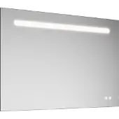 Burgbad Eqio Leuchtspiegel mit LED-Beleuchtung, 1 Sensorschalter, Handyhalter, 1000x30x700mm, SIIX100PN258
