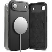 Ringke Silikon Magnetische MagSafe Hülle für iPhone 17 Air - Schwarz