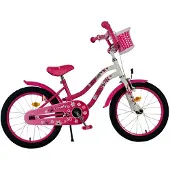 Volare – Kinderfahrrad 18" – Lovely Pink Weiß