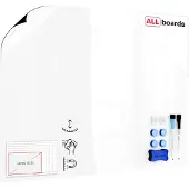 Allboards Selbstklebende, trocken abwischbare Auflage 120×90 cm