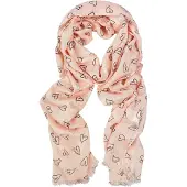 Collezione alessandro Modeschal "Babsi" 1 Stk. aus feinster Viskose mit Herzdruck