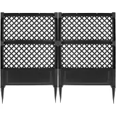 KHW Spalier 2er-Set mit Erdspießen, BxTxH: 100x6x140 cm