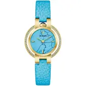 Bulova 97R104 Damenuhr Quarz Rubayiat Sommer Türkis