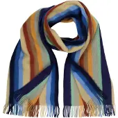 Collezione alessandro Wollschal "Farbstreifen" 1 Stk. in modischen Farben, Made in Italy