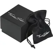 Thomas Sabo Tennisarmband "mit Herz und Steinen" Gr. 19, silber (silberfarben, kristallweiß, kristallweiß), Armbänder, Damen, 19, Silber 925 (recycelt), Tennisarmband, mit Zirkonia (synth.)