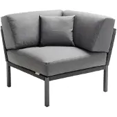 Solpuri Club Lounge Eck-Modul inkl. Polster