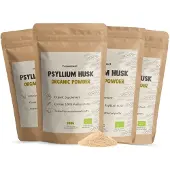 Cupplement - Flohsamenschalen (Psyllium Husk) pulver Bio Multipack 1200 g Pulver