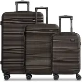 Redolz Essentials 16 Trolley-Set 3-teilig Coffee braun 55cm