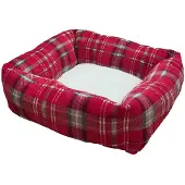 Nobby Hundebett Kareli 50 x 50 x 20 cm rot