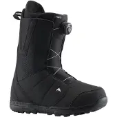 Burton - Freeride Snowboardboots - Moto Boa Black für Herren aus Wolle - Größe 47 - schwarz