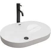 REA Einbauwaschbecken Arleta Oval White