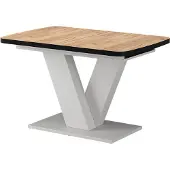 Vicco Esstisch Fenaro Goldkraft Eiche/Weiß 120 x 80 cm ausziehbar, Model 57998