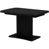 Vicco Esstisch Fenaro Schwarz 120 x 80 cm ausziehbar, Model 58009