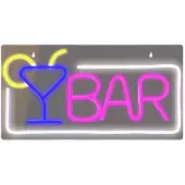 SBS LED-Schild „Chill Time Ready“ mit Neon-Effekt für den Innenbereich