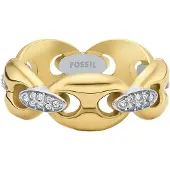 Fossil Heritage Stainless Steel Ring JF04931998