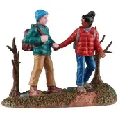 Lemax Wanderpaar 12 x 5 x 18 cm Weihnachtsdorf