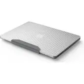 Uag Essential Armor Laptop Cover für das Apple MacBook Air 13 Zoll (2022 / 2024 M3 / 2025 M4 / 2026 M5) - Ice