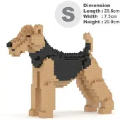 Jekca Bricks Airedale Terrier 01 ST19PT81