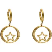 Faina Women Drop Earrings in Gold | Gr.: onesize