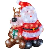 Lumineo Weihnachtsmann Lumineo Dekoration und