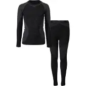 Brunotti Baselayer-Set Junior Bormio Thermo Set Black-Größe 176