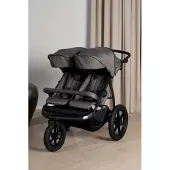 Beemoo Activity Twin Geschwisterwagen, Grey