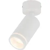 Licht-Erlebnisse Deckenspot Metall GU10 verstellbar Weiß Modern
