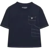 GUESS T-Shirt L6RI07 K8HM4 Dunkelblau Regular Fit