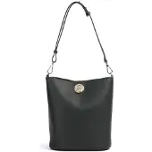 Coccinelle Nikla - Schultertasche 29 cm (noir/cognac)