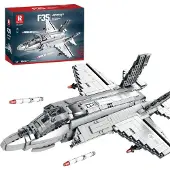 ReoBrix 33021 Kampfjet Klemmbaustein Flugzeug 1600 Teile ab 14