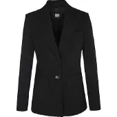 Riani - Klassischer Blazer mit Schulterpolstern - Größe 44 - schwarz