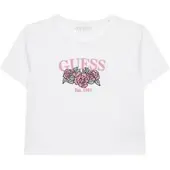 GUESS T-Shirt J6RI06 K6YW4 Weiß Regular Fit