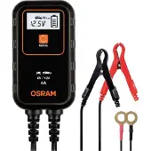 Osram Kfz-Batterieladegerät BATTERYcharge 904, 6/12 V, 4 A, für Motorräder/kleinere Autos
