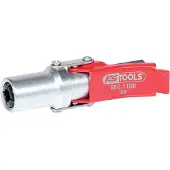 Ks Tools Quick-Lock Schnellkupplung für Fettpressen, 1/8" - 980.1108