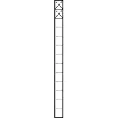 Siedle SSS 200023969-00 Kommunikations-Stele Freistehend 20002396900 KSF 613-2 SM