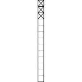 Siedle SIE KS 613-3 SM Kommunikations-Stele freistehend silber