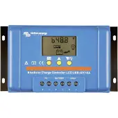 Victron Energy Blauer Solar Pwm-lcd & Usb 48v-regler 10a