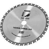 Holzmann Kreissägeblatt Ø 180x20 mm MKS180SB