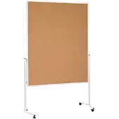 MAGNETOPLAN Moderationstafel weisser Rahmen, ungeteilt, mobil