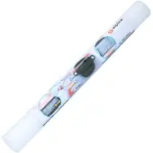 Alpina sport Grosse rutschfeste Küchenmatte 50x150 cm (Weiss)