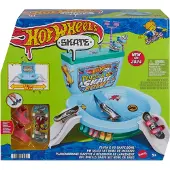 Hot Wheels Flush & Go Finger-Skateboard inkl. Skatebowl