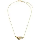 Tory Burch Halskette Interlocking Wishbone Pendant 161070 Goldfarben