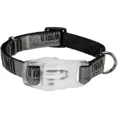 Trixie LED-Halsband für Haustiere Explore USB Schwarz S/M 30-45 cm