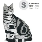 Jekca Bricks American Shorthair Cat 01S-M01 ST19ASC01-M01
